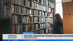 Historic Detroit bookstore houses millions of books