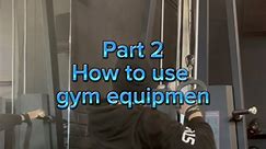 Part 2 of how to use gym equipment 🔥 Enquiries👉 Scott Brindley Training | Scott Brindley Training
