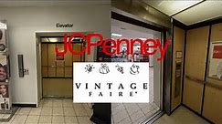 JCPenney Vintage Faire Mall Modesto CA, Montgomery Hydraulic Elevator