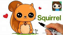 How to Draw a Squirrel Easy