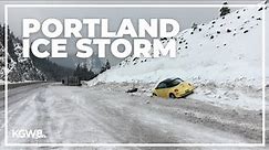 Portland ice storm: Live weather coverage