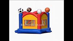 15' Sport Arena Commercial Bounce House by Bouncer Depot