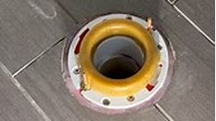 Toilet flange replacement due to improper height when floor was raised! #plumber #plumbing #plumber #toilet #diy #howto #homeowner | Plumb Young