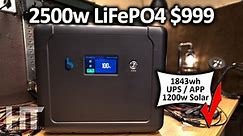 BIGBLUE CellPowa 2500w LiFePO4 UPS Solar Generator Power Station Review - HOBOTECH - Off Grid Product Reviews and Solar Tech Influencer on YouTube