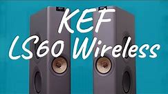 KEF LS60 Wireless powered stereo speakers | Crutchfield