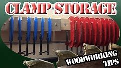 Shop Project - C Clamp Storage - WilmerWoodWorks