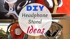 12 DIY Headphone Stand Ideas for Your Home