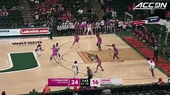 Syracuse vs Miami Game Highlights 2023-24 ACC Women's Basketball - video Dailymotion