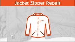 JACKET ZIPPER REPAIR - Repair a zipper on a coat, hoodie, fleece or rain jacket in 2 under minutes!