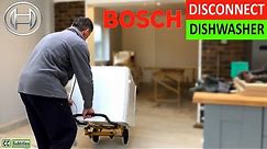 How to Disconnect a Bosch Dishwasher for Recycling or Moving Property