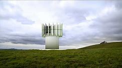 New model of wind turbine for home use. Small wind turbine for residential electrification.
