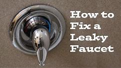 How to replace a Moen Cartridge and fix a leaky bathtub faucet | Fix it tutorials