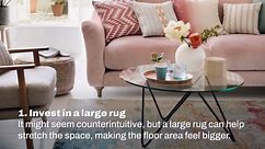 How To Make A Small Living Room Look More Spacious