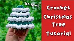 Crochet Christmas Tree Tutorial - Free How To Christmas Crochet Pattern