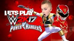 WWE 2K17: Power Rangers Movie Team vs Team KIDCITY!
