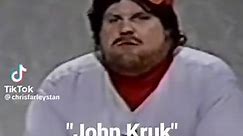 Back when SNL was actually funny, they did this hilarious skit with Chris Farley, portraying John Kruk. I'd say he nailed it! | J&H Sports Cards & Memorabilia La