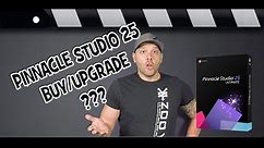 Pinnacle studio 25 buy or upgrade