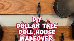 DOLLAR TREE DOLL HOUSE MAKEOVER #dollhousemakeover #dollhouse #christmasvillage #christmasiscoming #christmas2023countdown #christmasmadeeasy #winter #holidays | Easy Recipes, Lifestyle & Weight Loss Coaching
