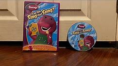 Barney Can You Sing That Song? 2005 DVD (1st Print)