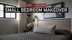 EXTREME SMALL BEDROOM MAKEOVER (full DIY remodel + decorating ideas)