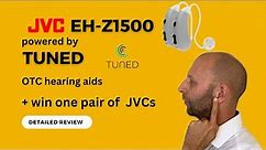 JVC EH-Z1500 OTC hearing aids powered by Tuned App