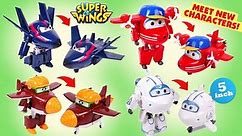 4 Super Wings 5 inch Transforming Robots Chase Flip Todd Astra Season 2 출동슈퍼윙스 || Keith's Toy Box