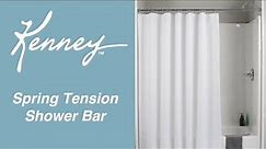 Spring Tension Shower Bar Installation