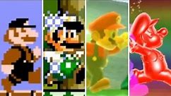 Evolution of Super Stars in Mario Games (1985-2019)