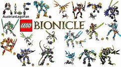 All Lego Bionicle Sets 2016 incl Uniters Creatures Beasts - Lego Speed Build Review