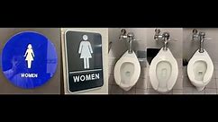 Office Depot Women's Restroom Full Shoot