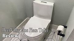 DeerValley One Piece Toilet Review - Luxurious Modern Design 2024
