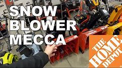 Home Depot Snow Blowers for 2020