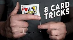 8 SIMPLE Card Tricks Anyone Can Do | Revealed