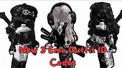 New 3 Girls Emo Outfits ID Codes + Links For Brookhaven RP, Berry Avenue, And Bloxburg (Part 1)