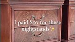 DETAILS HERE👇🏽 A sweet client brought me these Drexel Heritage nightstands in exchange for taking $50 off the price of the nightstands she was purchasing from me. I put about $60 into them (conservatively—probably less) and sold them for $600 within 24 hours. They were on the smaller side, or I would have listed them for $750. Amazon SUPPLIES (Affiliate link): https://www.amazon.com/shop/shellychicboutique/photo/amzn1.shoppablemedia.v1.51cd02b9-a591-4304-af18-a7ddfb58e185?ref_=aipsfphoto_aipsf