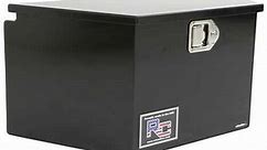 RC Manufacturing T-Series Trailer Tongue Tool Box - A-Frame - Steel - 2.6 Cu Ft - Black RC Manufactu