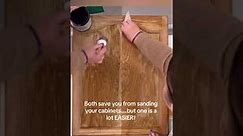 Easiest way to prep your cabinets for painting!!