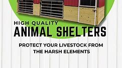 Amish-Built Livestock Shelters