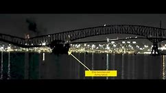 Francis Key Bridge evaluating impact | Dali became a pier for bridge