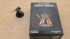Space Marine Primaris Librarian - Unboxing & Review (WH40K)
