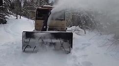 Massive Army Truck Snow Blower Meets... - Ambition Strikes