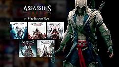 PlayStation - Play Assassin's Creed, II, III, Brotherhood...
