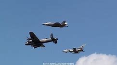 Lancaster,Tornado and F-35