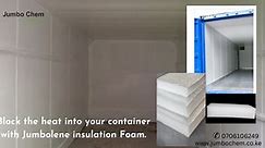 Container heat insulation
