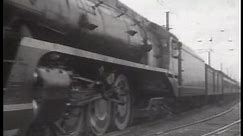 1940s Luxury Passenger Train Riding 1940s Stock Footage Video (100% Royalty-free) 4171987 | Shutterstock