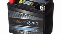 Chrome Pro Battery Ytx14-Bs Igel Motorcycle Battery For Kawasaki Vn800-A, B, C, E Vulcan, Classic, Drifter 800Cc 95-'03