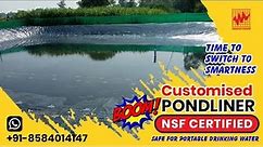 Easy steps - How to install the Rhinomat HDPE geomembrane pond liner | Pond Liner | NSF Certified