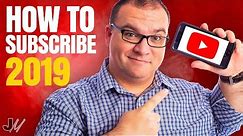 How To Subscribe On YouTube