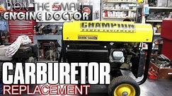 HOW-TO Replace The Carburetor On A Generator - Video