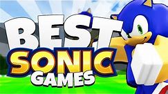 5 Of The BEST Sonic Games in Roblox (UPDATED APRIL 2023)